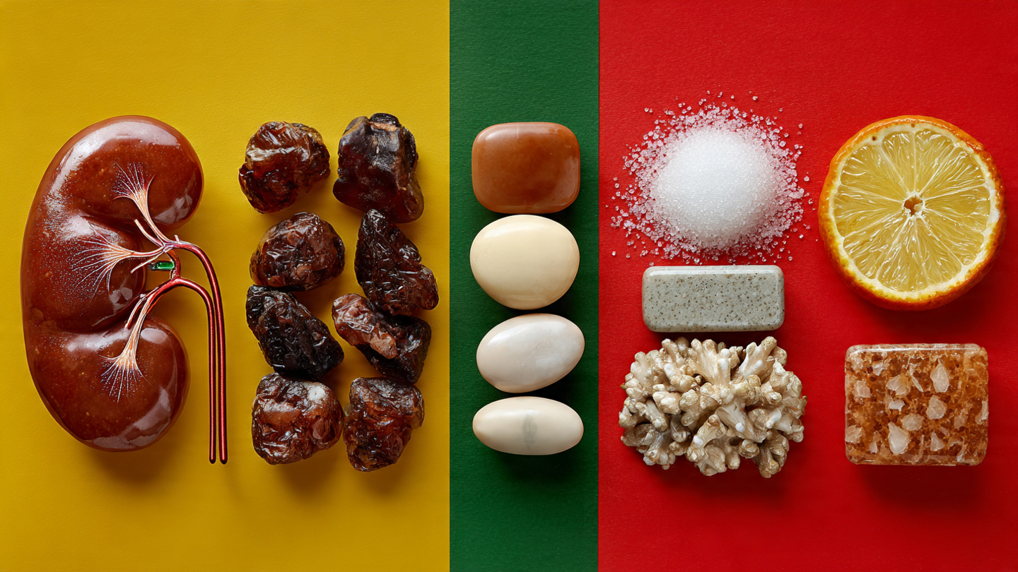 Los Alimentos Que Están Formando Piedras en Tus Riñones